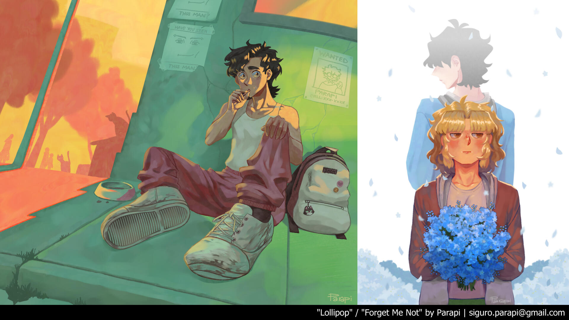 Lollipop &amp; Forget Me Not